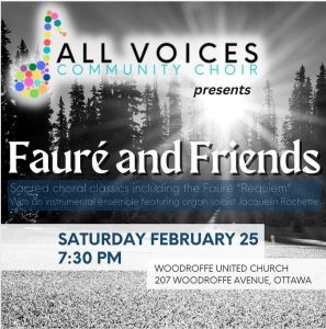 Fauré and Friends Concert @ Woodroffe United Church